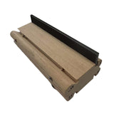 Maxbell Guitar Fret End Beveling File Multiuse Luthier Tool for Bass Guitar Rounding Type B