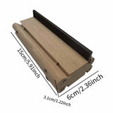 Maxbell Guitar Fret End Beveling File Multiuse Luthier Tool for Bass Guitar Rounding Type B