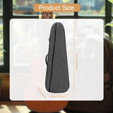 Electric Bass Bag Travel Stowable Shoulder Straps 30mm Padding Carrying Case Gray