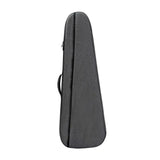 Electric Bass Bag Travel Stowable Shoulder Straps 30mm Padding Carrying Case Gray