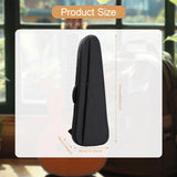 Electric Bass Bag Travel Stowable Shoulder Straps 30mm Padding Carrying Case Black