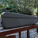 Electric Bass Bag Travel Stowable Shoulder Straps 30mm Padding Carrying Case Black