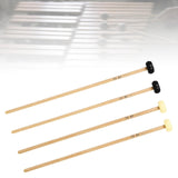 Maxbell 2 Pieces Glockenspiel Mallet Xylophone Mallet for Players Percussion Marimba black