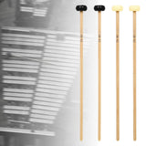 Maxbell 2 Pieces Glockenspiel Mallet Xylophone Mallet for Players Percussion Marimba black