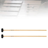 Maxbell 2 Pieces Glockenspiel Mallet Xylophone Mallet for Players Percussion Marimba black