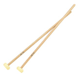 Maxbell 2 Pieces Glockenspiel Mallet Xylophone Mallet for Players Percussion Marimba yellow