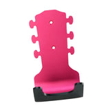 Maxbell Generic Guitar Wall Mount No Drill Hook Multipurpose 8.2x18cm Aluminum Alloy Red