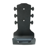 Maxbell Generic Guitar Wall Mount No Drill Hook Multipurpose 8.2x18cm Aluminum Alloy Black