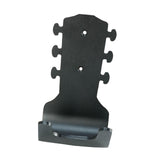 Maxbell Generic Guitar Wall Mount No Drill Hook Multipurpose 8.2x18cm Aluminum Alloy Black