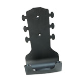Maxbell Generic Guitar Wall Mount No Drill Hook Multipurpose 8.2x18cm Aluminum Alloy Black