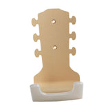 Maxbell Generic Guitar Wall Mount No Drill Hook Multipurpose 8.2x18cm Aluminum Alloy Rose Gold