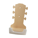 Maxbell Generic Guitar Wall Mount No Drill Hook Multipurpose 8.2x18cm Aluminum Alloy Rose Gold