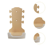 Maxbell Generic Guitar Wall Mount No Drill Hook Multipurpose 8.2x18cm Aluminum Alloy Rose Gold
