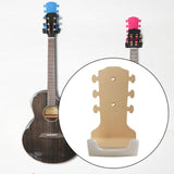 Maxbell Generic Guitar Wall Mount No Drill Hook Multipurpose 8.2x18cm Aluminum Alloy Rose Gold
