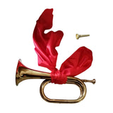 Maxbell Trumpet Bugle Blowing Musical Instrument for School Band Festival Atmosphere