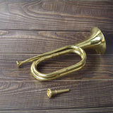 Maxbell Trumpet Bugle Blowing Musical Instrument for School Band Festival Atmosphere