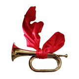 Maxbell Trumpet Bugle Cavalry Trumpet for Festival Atmosphere Performances Orchestra