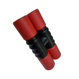 Maxbell 2Pcs Rhythm Shaker Percussion Instruments for Studio Party Supplies Drummers Red and Blue