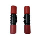 Maxbell 2Pcs Rhythm Shaker Percussion Instruments for Studio Party Supplies Drummers Red and Blue
