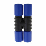 Maxbell 2Pcs Rhythm Shaker Percussion Instruments for Studio Party Supplies Drummers Red and Blue