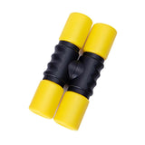 Maxbell 2Pcs Rhythm Shaker Percussion Instruments for Studio Party Supplies Drummers Red and Yellow