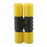 Maxbell 2Pcs Rhythm Shaker Percussion Instruments for Studio Party Supplies Drummers Red and Yellow
