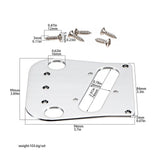 Maxbell Bridge Plate Guitar Musical Instrument Replacement Guitar Accessories for