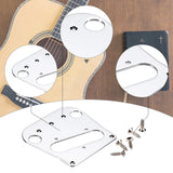 Maxbell Bridge Plate Guitar Musical Instrument Replacement Guitar Accessories for