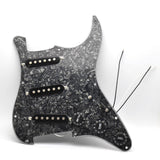 Maxbell DIY Electric Guitar Kits Portable Retro Multifunction Backplate Accesssories black C