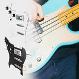 Maxbell SSH Electric Guitar Pickguard Humbucker Pickup Modern Guitar Parts White