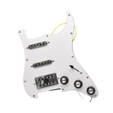 Maxbell SSH Electric Guitar Pickguard Humbucker Pickup Modern Guitar Parts White