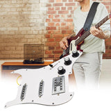 Maxbell SSH Electric Guitar Pickguard Humbucker Pickup Modern Guitar Parts White