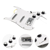 Maxbell SSH Electric Guitar Pickguard Humbucker Pickup Modern Guitar Parts White