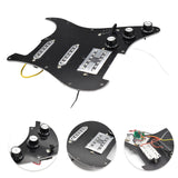 Maxbell SSH Electric Guitar Pickguard Humbucker Pickup Modern Guitar Parts Black