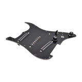 Maxbell Sss Guitar Pickguard Ceramic Practical DIY Prewired Pickguard Backplate Accs black