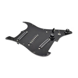 Maxbell Sss Guitar Pickguard Ceramic Practical DIY Prewired Pickguard Backplate Accs black