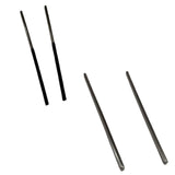 Maxbell 2Pcs Guitar Truss Rods Professional Portable Musical Instrument Repair Tools Black