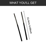 Maxbell 2Pcs Guitar Truss Rods Professional Portable Musical Instrument Repair Tools Silver