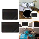 Maxbell Drum Set Dust Cover Large Water Resistant Drum Cover for Musical Instruments S