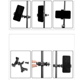 Maxbell Marching Band Music Lyre Phone Holder Performance Clip Adjustable Style A