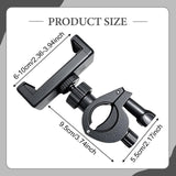 Maxbell Marching Band Music Lyre Phone Holder Performance Clip Adjustable Style A