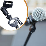 Maxbell Mic Clip Holder Podcasting Practice Trumpet Microphone Clamp Mount Style B