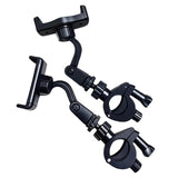 Maxbell Music Lyre Phone Holder Clip Clamp for Performance 1-2.5cm Mount Smartphones Style A