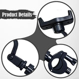Maxbell Music Lyre Phone Holder Clip Clamp for Performance 1-2.5cm Mount Smartphones Style A
