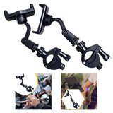 Maxbell Music Lyre Phone Holder Clip Clamp for Performance 1-2.5cm Mount Smartphones Style A