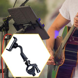 Maxbell Music Lyre Phone Holder Clip Clamp for Performance 1-2.5cm Mount Smartphones Style B