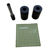Maxbell Flute Pad Punch Tool Round Hole Punch Tool for Performance Practice Exercise