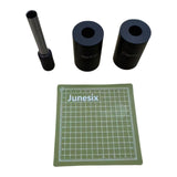 Maxbell Flute Pad Punch Tool Round Hole Punch Tool for Performance Practice Exercise