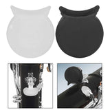 Maxbell 8x Clarinet Thumb Rest Support Silicone Clarinet Finger Support for Clarinet White