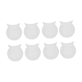 Maxbell 8x Clarinet Thumb Rest Support Silicone Clarinet Finger Support for Clarinet White
